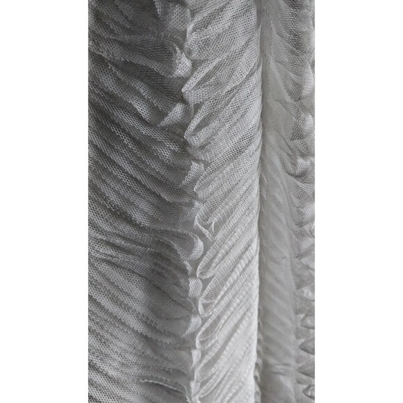 NWT Adrianna Papell AP1E207841 - Halter Sleeveless Formal Dress White Sz 12 - Picture 7 of 11